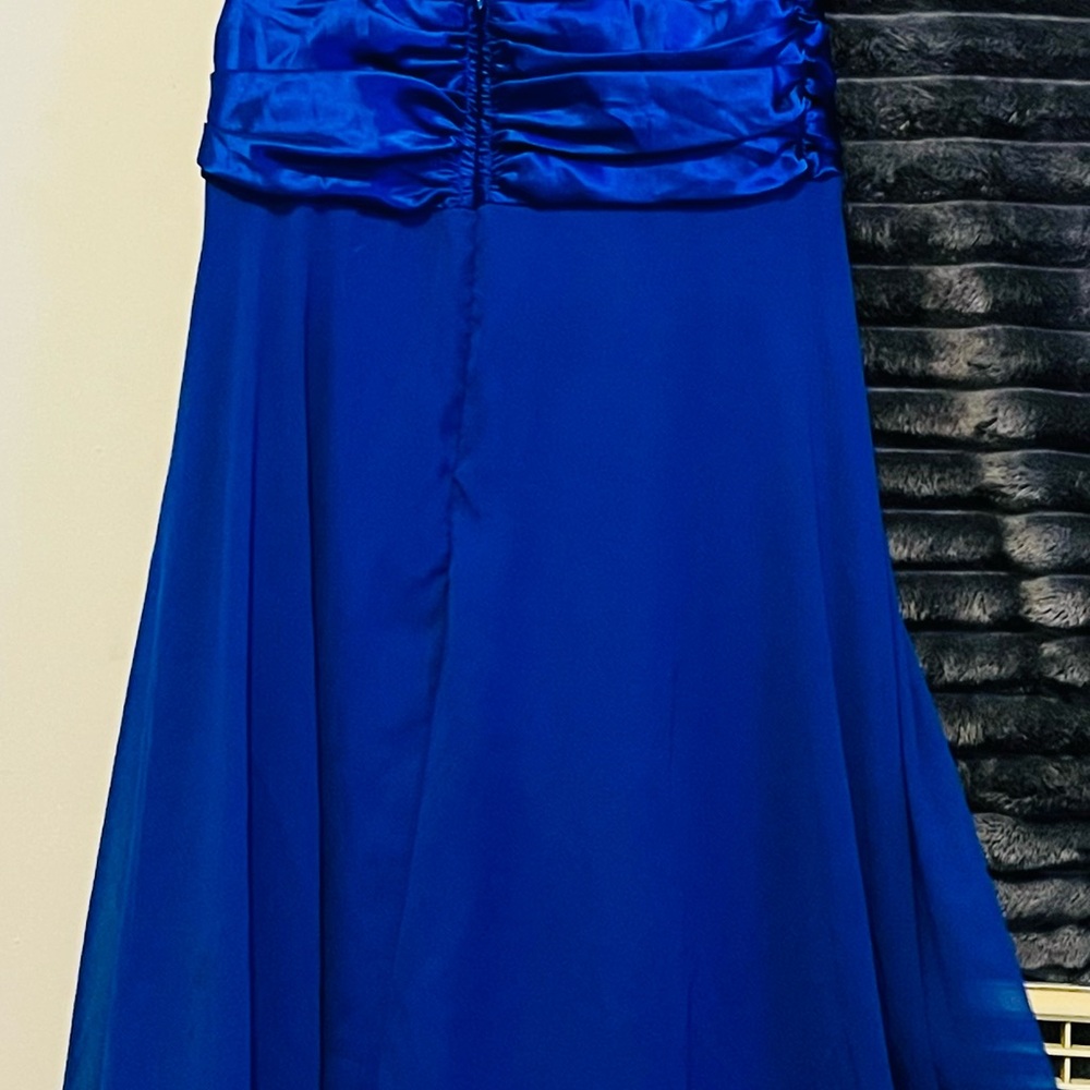 dressbarn Royal Blue Midi Dress